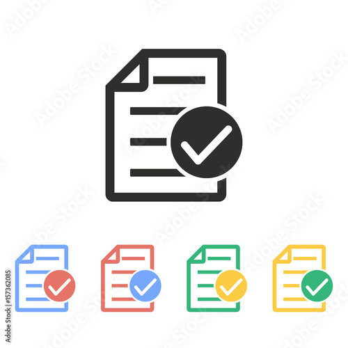 Checklist - vector icon.