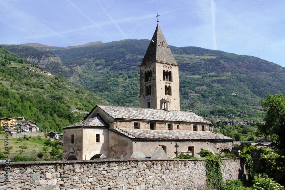 église de Villeneuve, Val d'Aoste