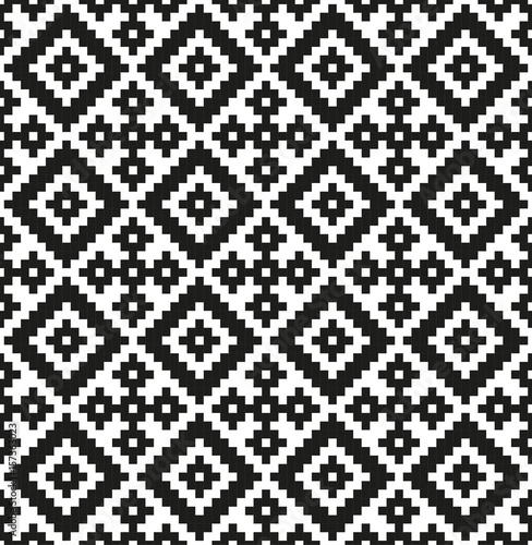 Mosaic seamless pattern. Modern geometric texture