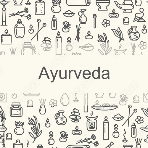 Ayurvedic supplies - poster