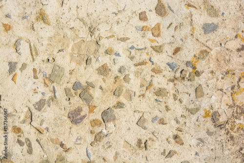 Close-up stonewall texture