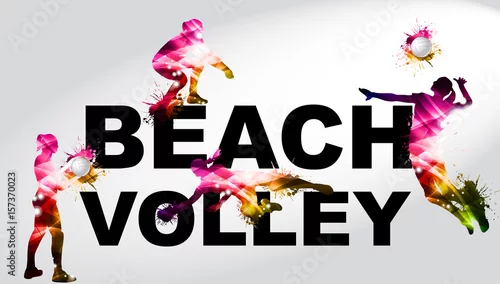 Obraz Siatkówka plażowa