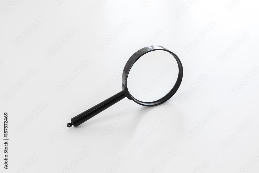 Magnifying glass isolated on white Magnifying glass isolated on white
