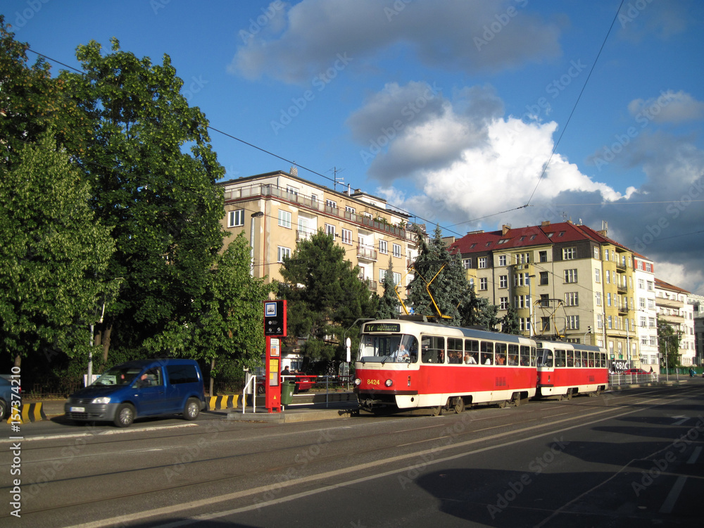 Obraz premium Tramwajowy