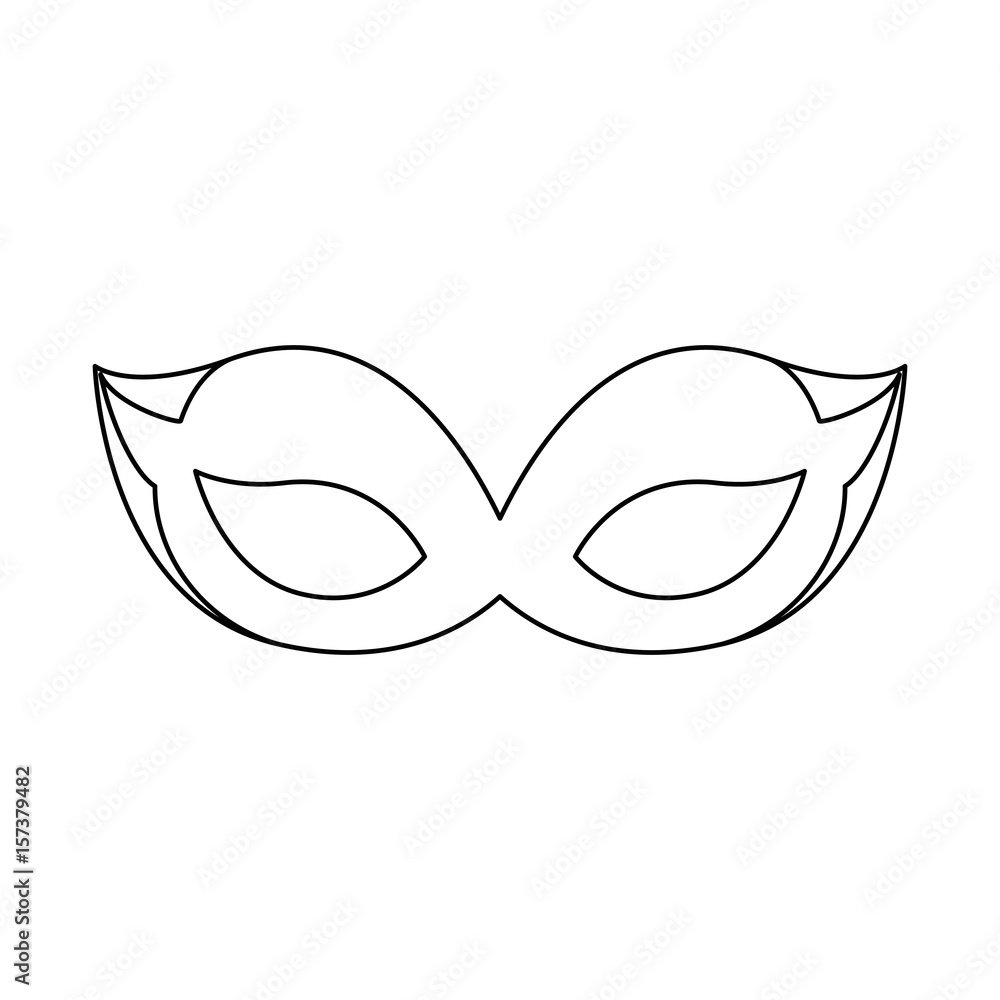 mask cute accessory vector icon illustration graphic design mask cute accessory vector icon illustration graphic design