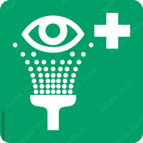 ISO 7010 E011 Eyewash station