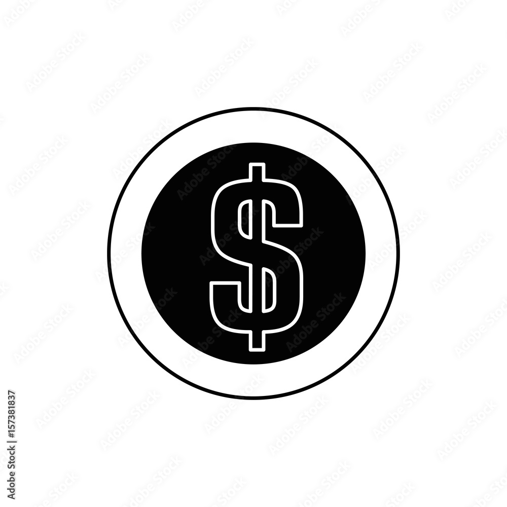 coin money symbol vector icon illustration graphic design coin money symbol vector icon illustration graphic design