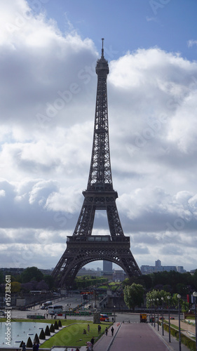 Photo of Eiffel Tower as seen from Trocadero, Paris, France