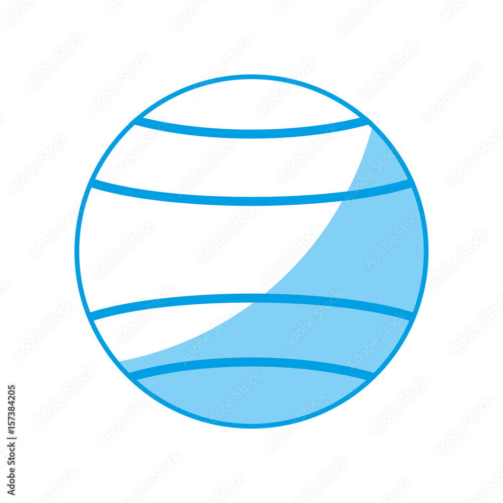 ball icon over white background. vector illustration ball icon over white background. vector illustration