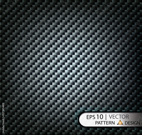 Vector Pattern seamless carbon fiber black under mask for the production of film with a texture.