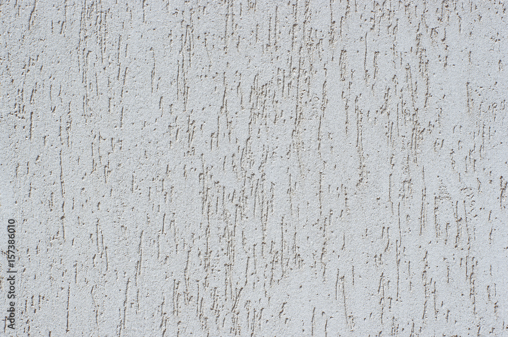 Obraz premium Light gray plastered wall textured background. 