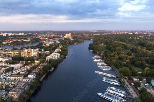Photography Aussicht auf den Treptower Park und die Spree Berlin