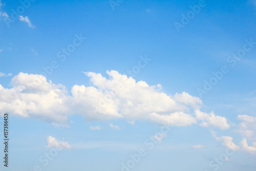 Clouds and blue sky Abstract background.