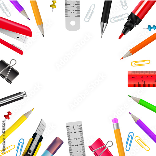 Stationery Realistic Frame