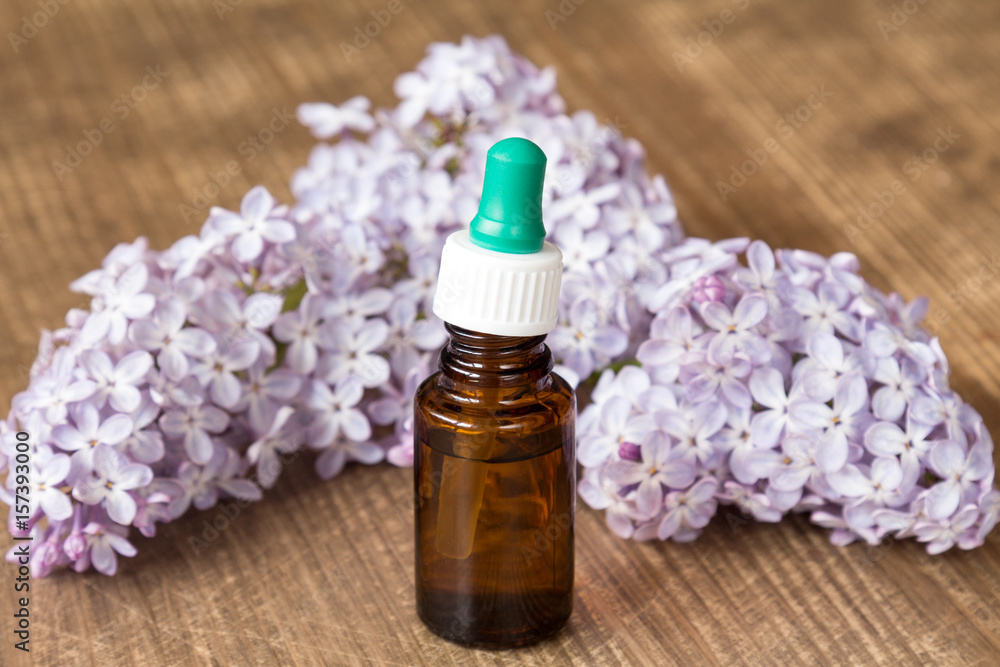 Essential aroma oil with lilac Essential aroma oil with lilac