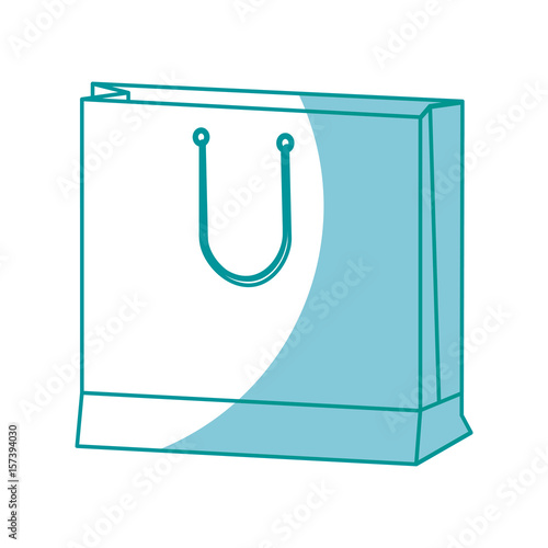 shopping bag market commerce pack image vector illustration
