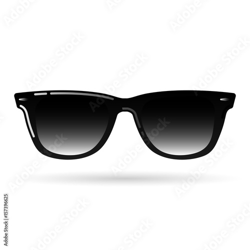 Sunglasses icon vector illustration in modern style
