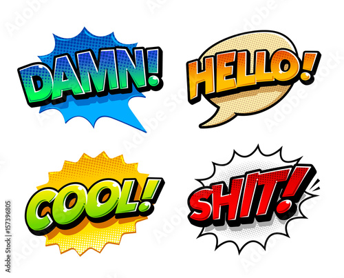 Comic Speech Bubbles