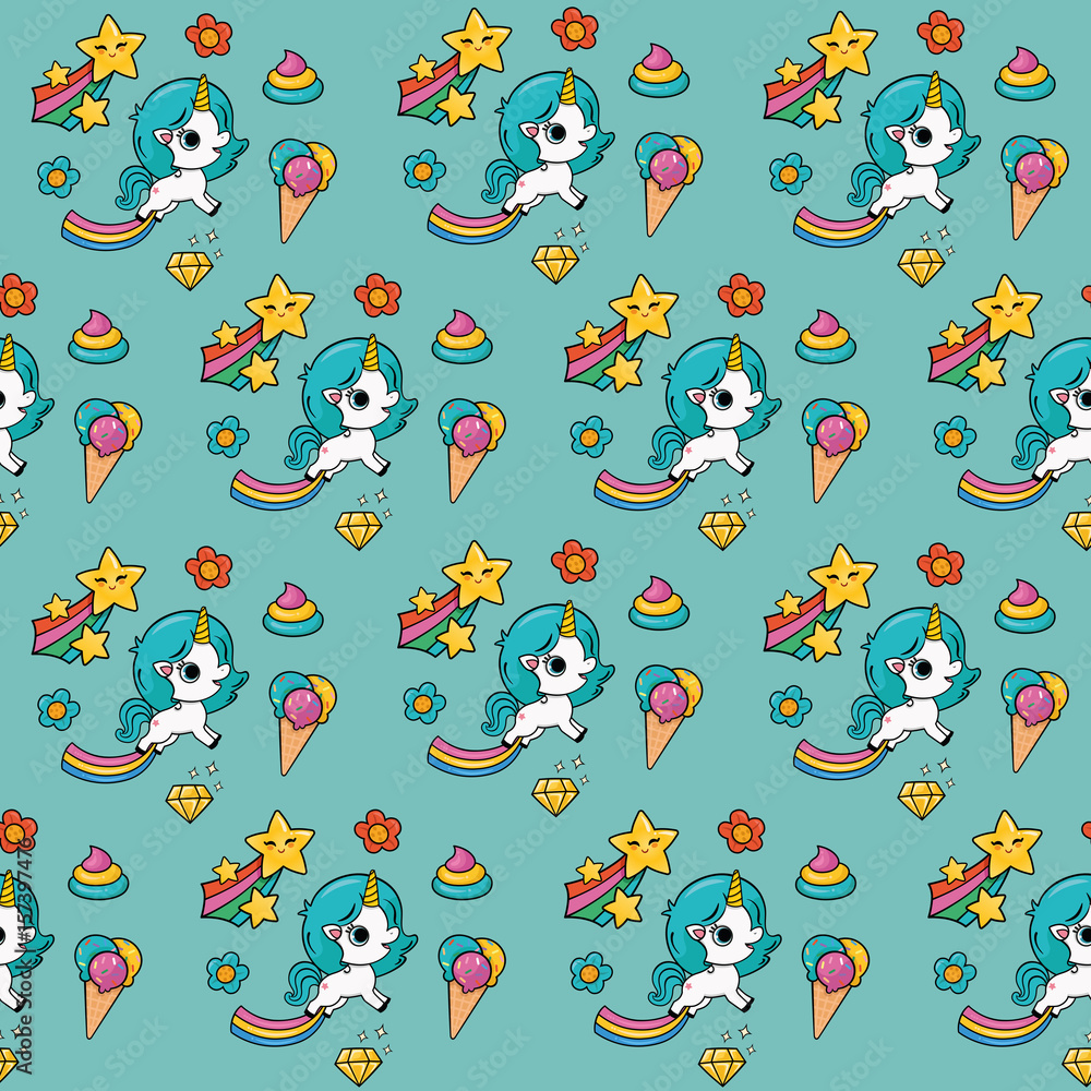 Unicorn Pattern Unicorn Pattern
