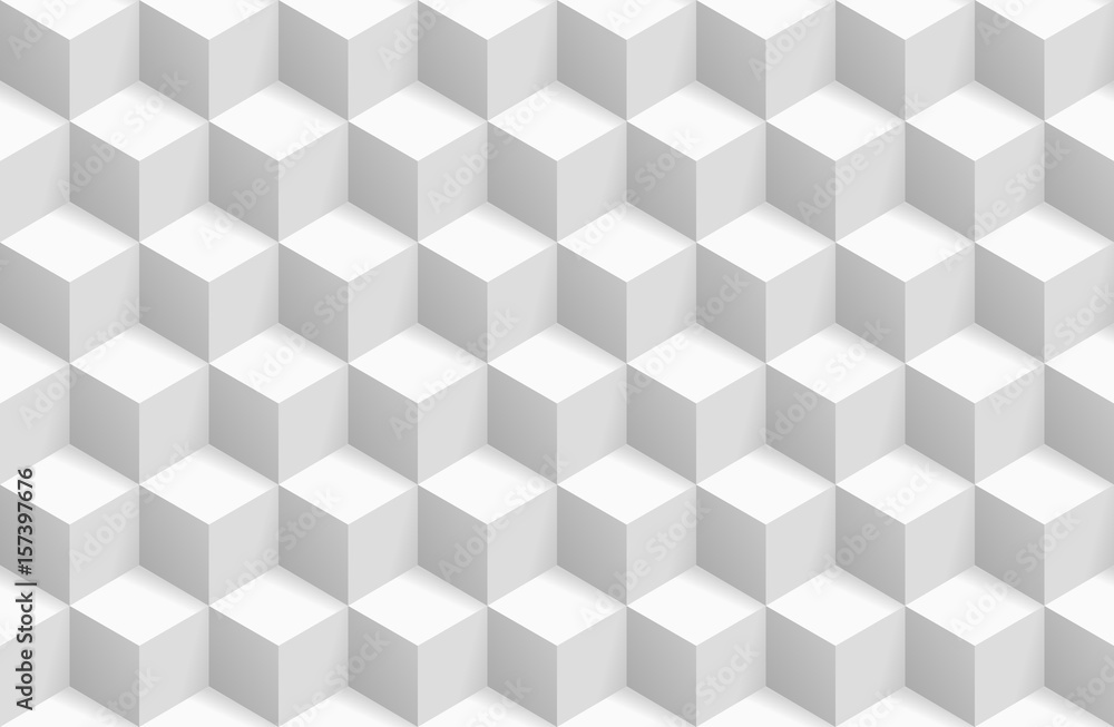 Abstract 3d geometric cubes background Abstract 3d geometric cubes background