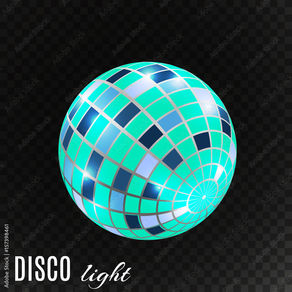 Disco ball. Vector illustration