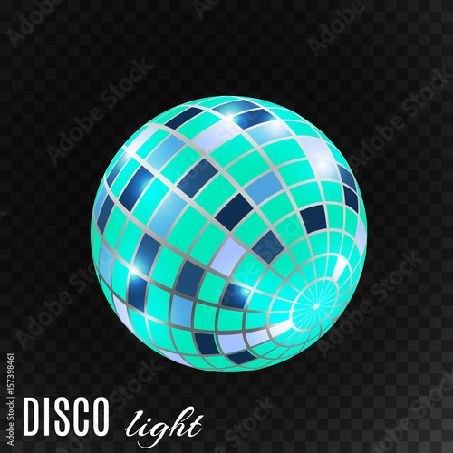 Disco ball. Vector illustration