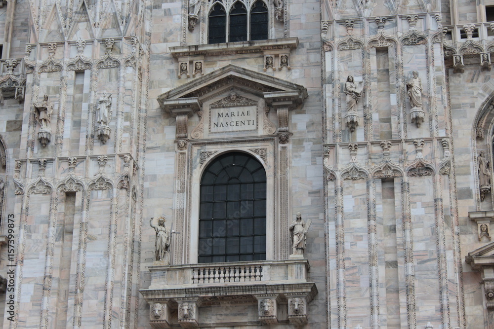 Duomo di Milano - Finestra centrale