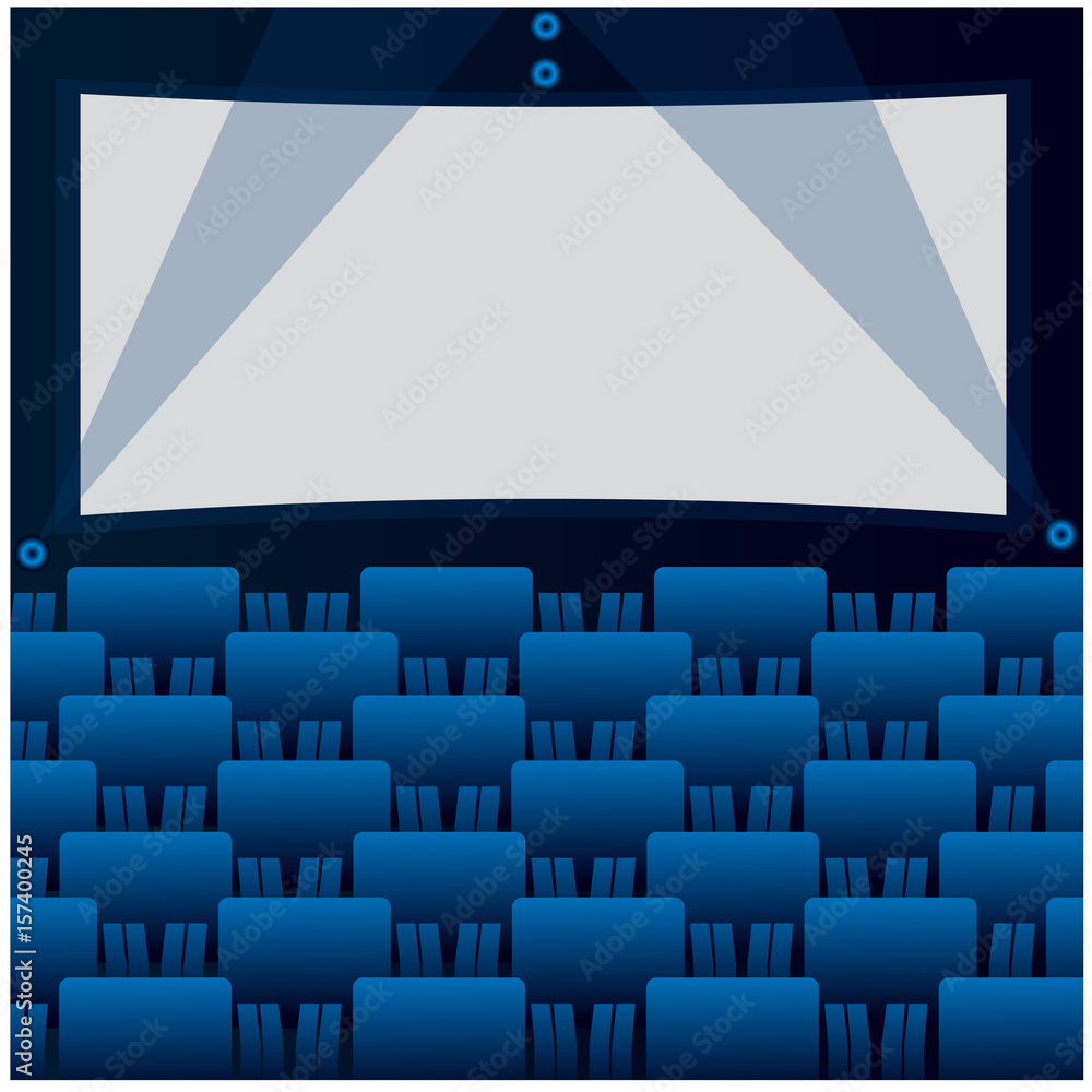 Fototapeta premium movie theater 