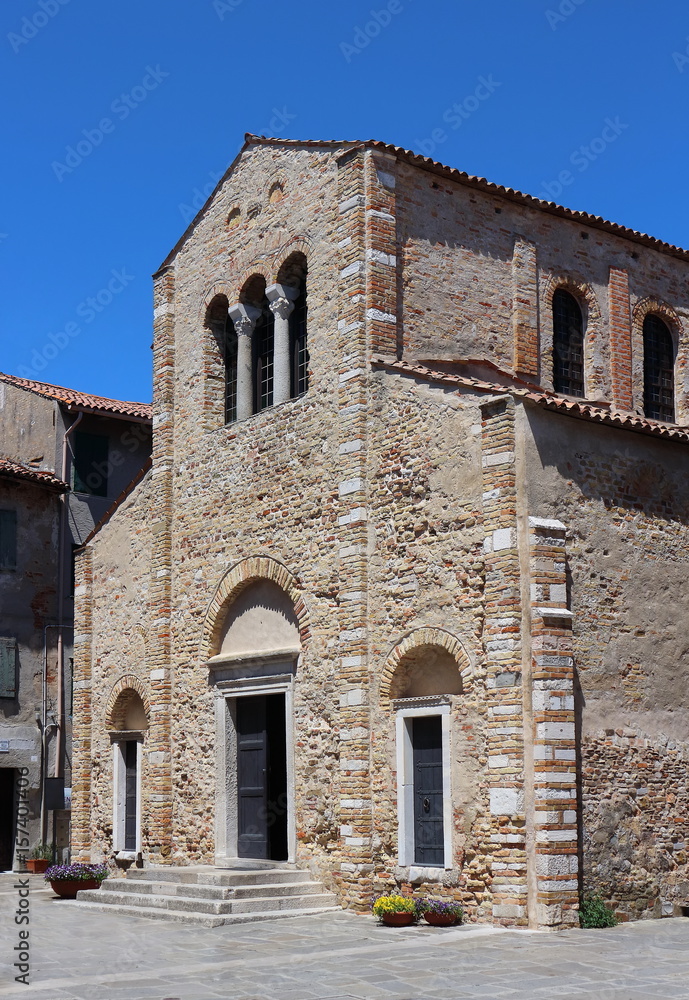 Die frühchristliche Basilika Santa Maria delle Grazie in Grado / Italien
