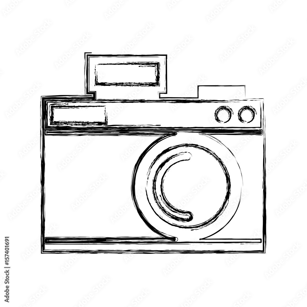 Vintage camera sketch png  PNGWing