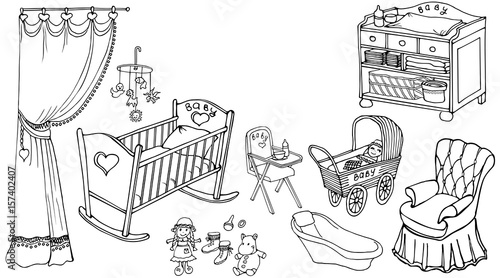 baby room girl curt90 50
