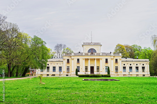 Tyshkevich manor at Traku Voke public park in Vilnius