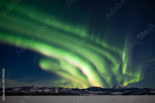 Dancing Aurora borealis Northern Lights