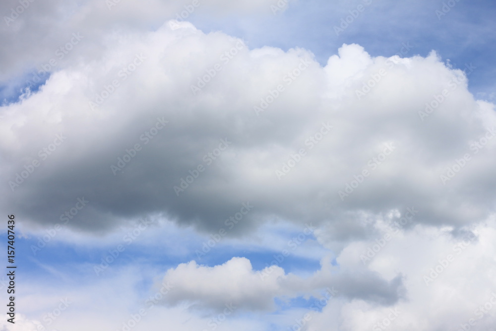 blue sky with white clouds closeup blue sky with white clouds closeup