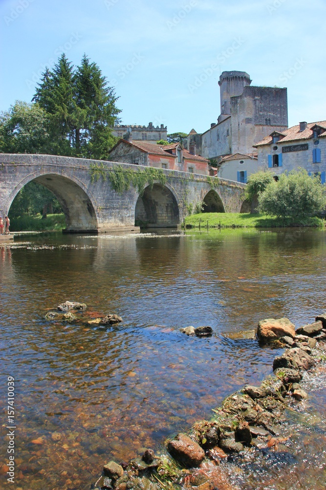 Fototapeta premium Bourdeilles (Dordogne)