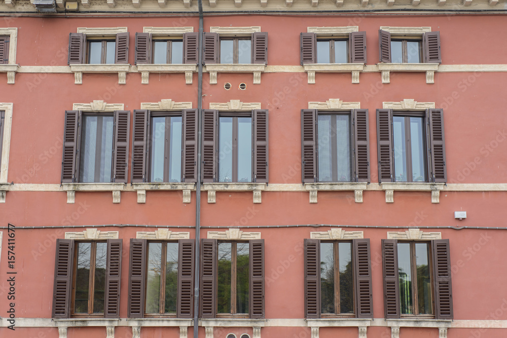 Classic italian facade