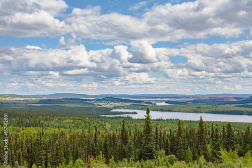 Photography Labrador City and Wabush mining towns NL Canada