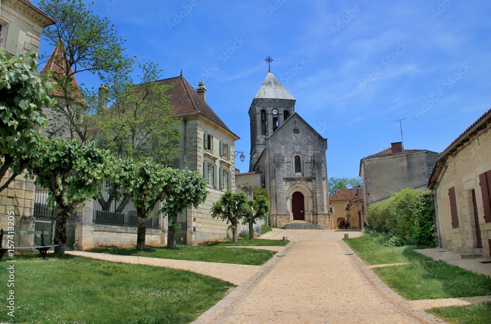 Eglise de Bourdeilles.