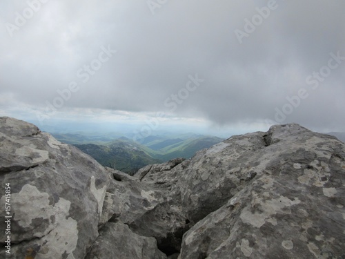 .....View from Veliki Kozjak in Velebit
