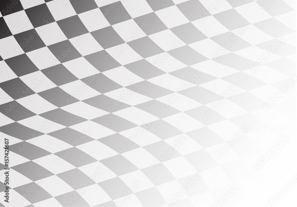 Checkered wave gradient design for race championship background vector illustration. Checkered wave gradient design for race championship background vector illustration.