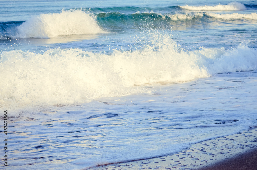 Fototapeta premium Summer sea background.