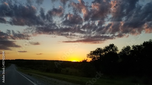 Country sunset