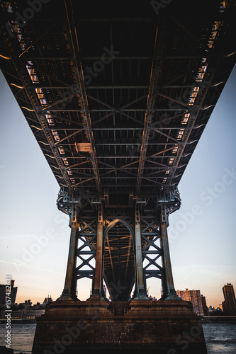 Photography Manhattan Bridge shot from dumbo