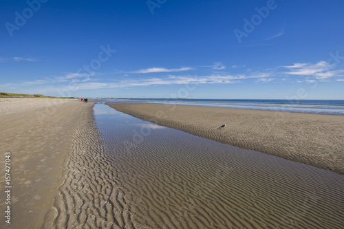 Ogunquit Beach in Maine  USA