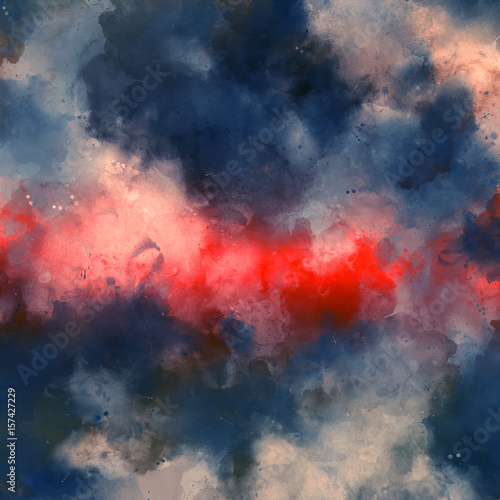 Wallpaper Mural Abstract watercolor background. Colorful texture. Oil painting style. Torontodigital.ca