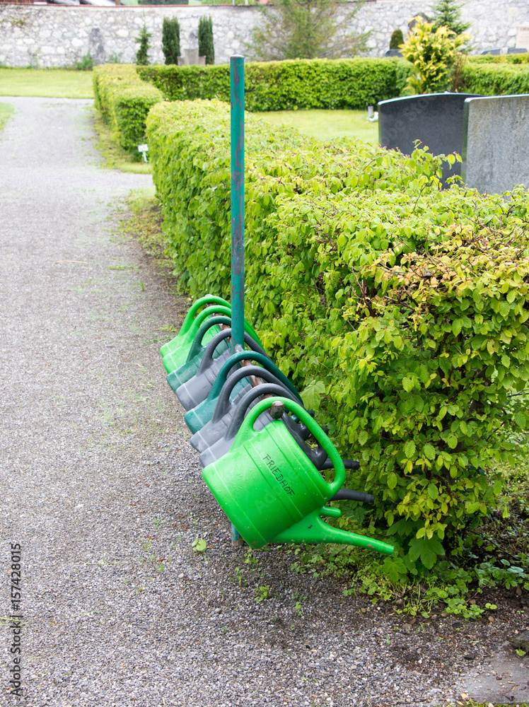 Fototapeta premium Gießkannen