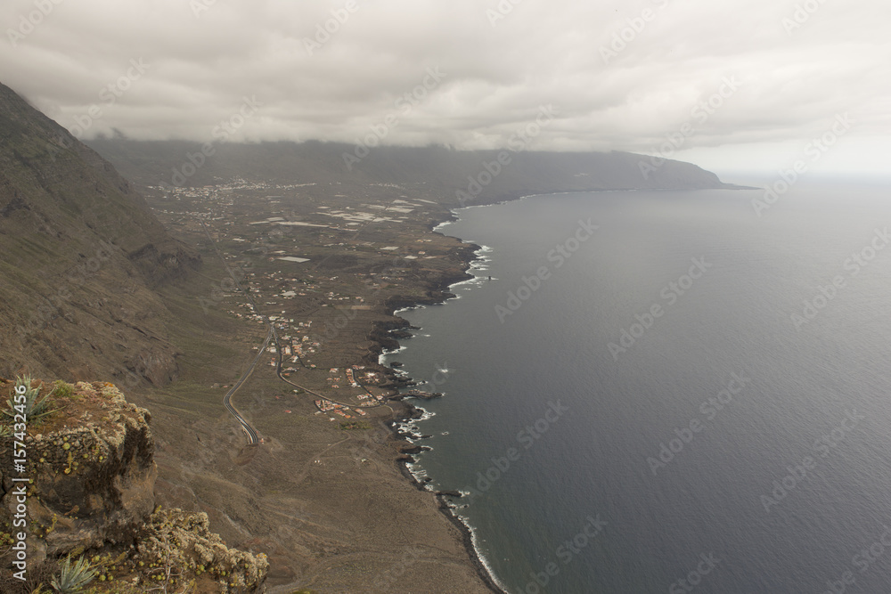 Costa de la isla de El Hierro, Canarias