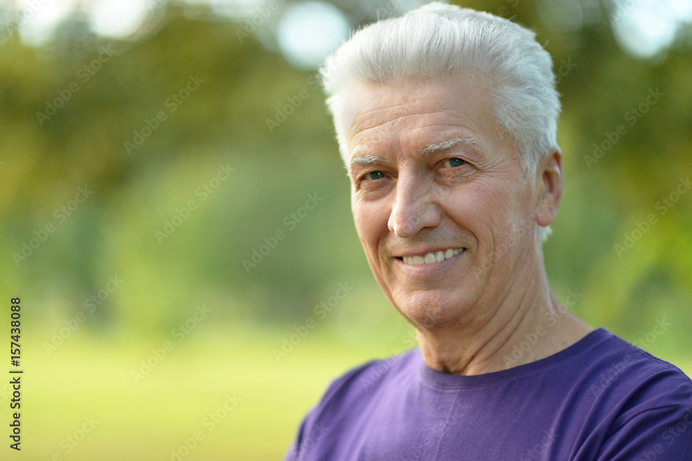 portrait of senior man portrait of senior man