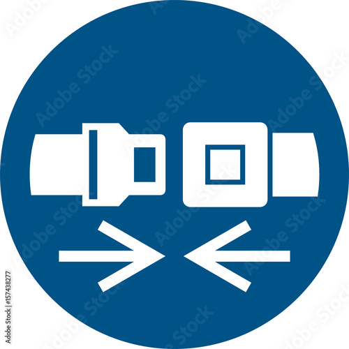 ISO 7010 M020 Wear safety belts