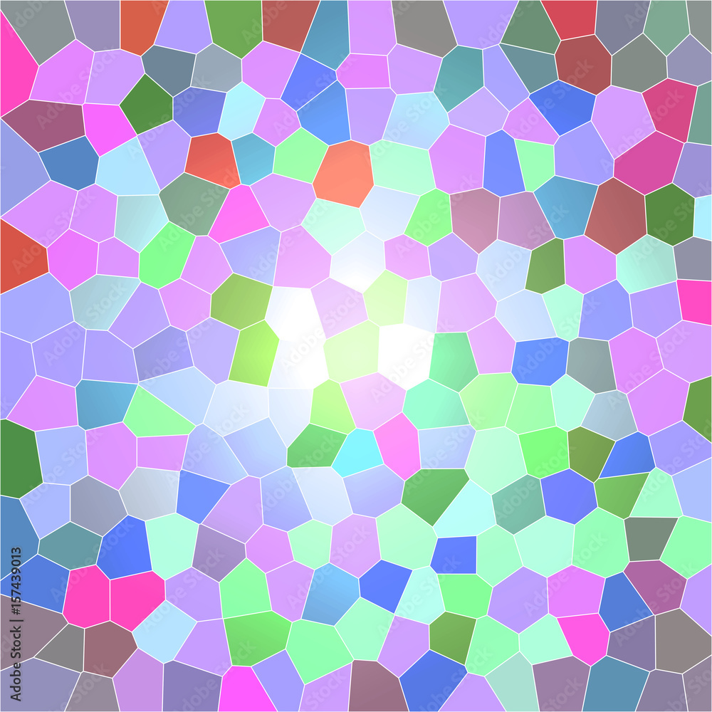 Pastel mosaic digital image Pastel mosaic digital image